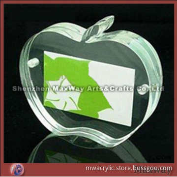 Apple Shaped Desktop Acrylic Photo Frame